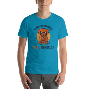 CryptoMongrel Stacking Satoshis T-Shirt