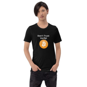 BTC Don't Trust Verify T-Shirt