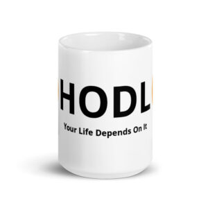 Bitcoin HODL mug