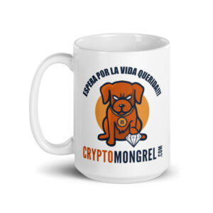 HODL in Spanish coffee mug