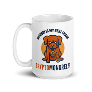Satoshi Best Friend coffee mug