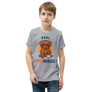 Youth CryptoMongrel Diamond HODL T-Shirt